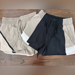 Abercrombie YPB athletic shorts 2 pairs